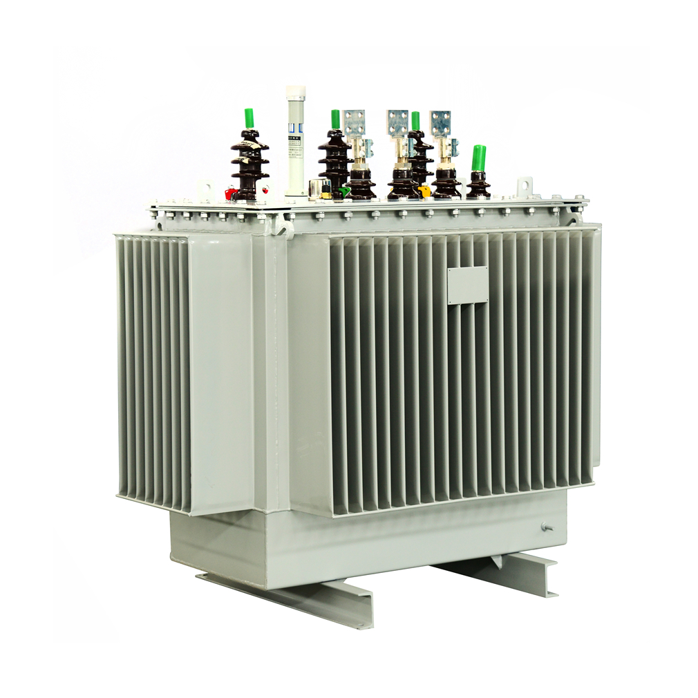 Oil Immersed Distribution Transformer With Stainless Steel Enclosure & Fan Cooling System